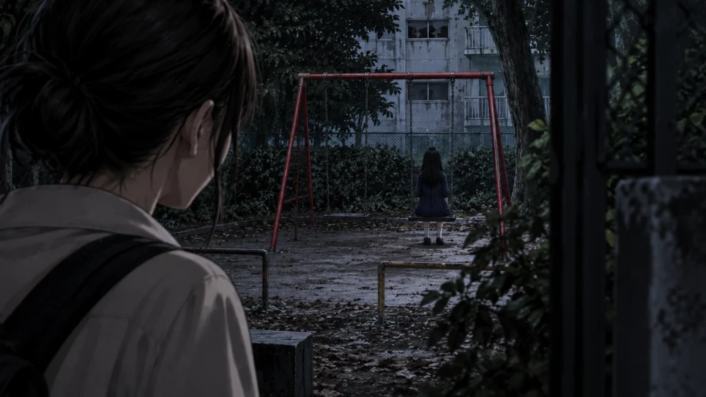 公園の女の子