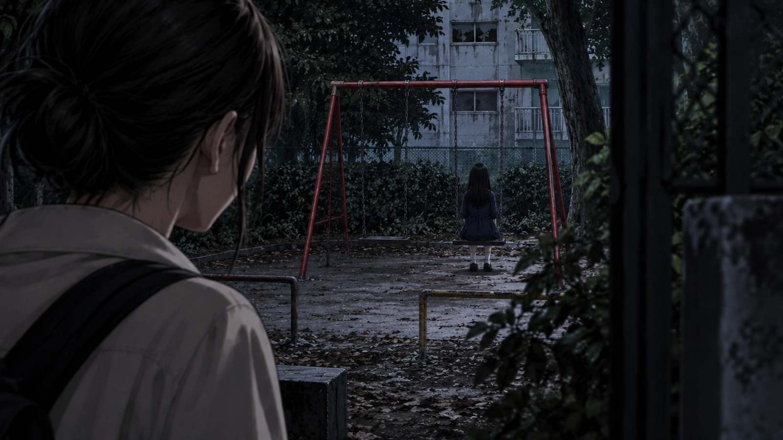 公園の女の子