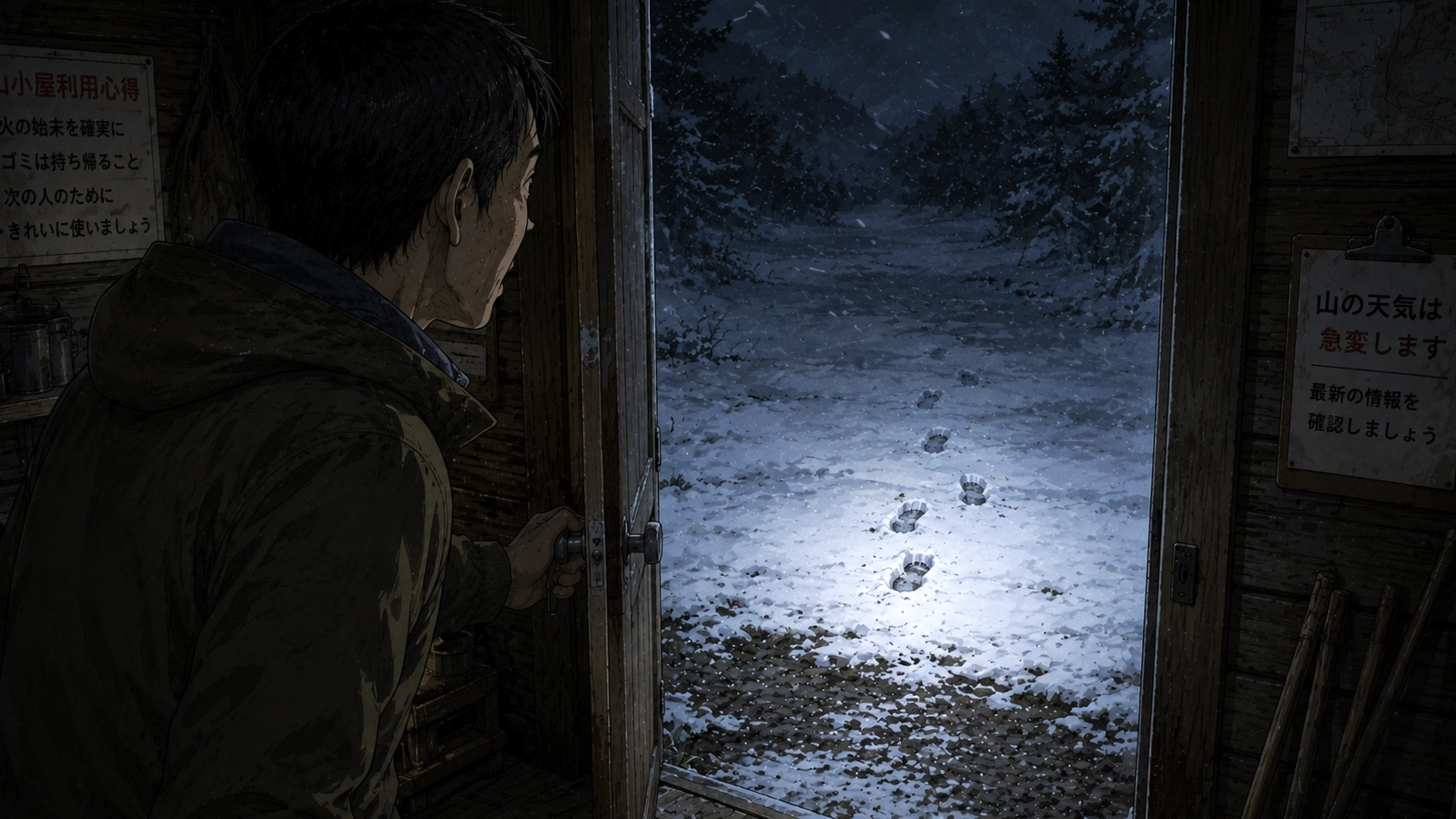 山小屋の怪