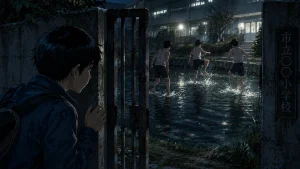 学校の池