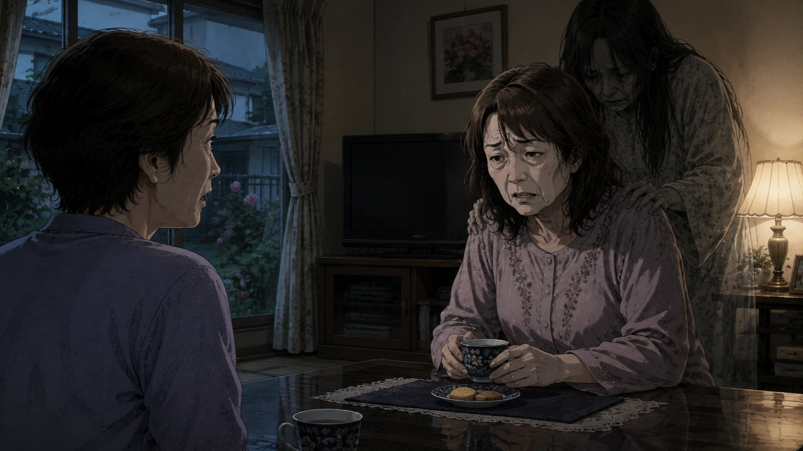 隣の人